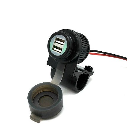 Adaptador de Tomada duplo USB - Direto na Bateria