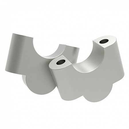 Riser para guidão - RETO - para BMW 1250 e R1200 GS ( 2013 a 2019 )