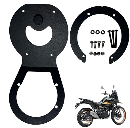 Flange suportepara Bolsas Givi TankLock - para Royal Einfield Himalayan 450