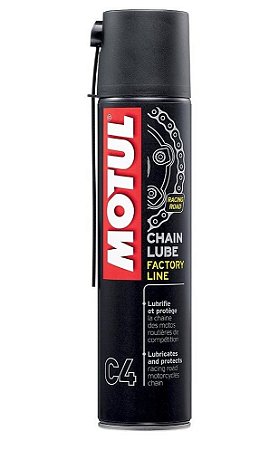 Motul C4 - Chain Lube FACTORY LINE - Spray para lubrificação de corrente