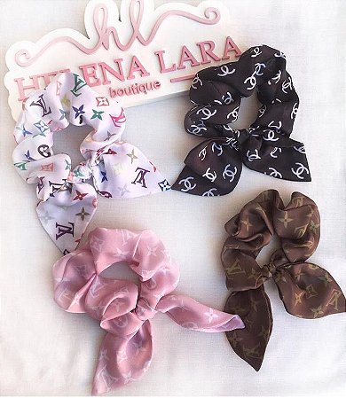 Scruchies toque de seda