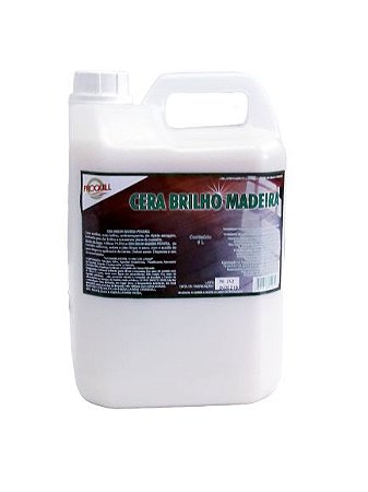 CERA BRILHO MADEIRA PROQUILL C/ 5 LITROS