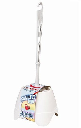 ESCOVA SANITÁRIA C/POTE SANILEVE PLUS MILEVA