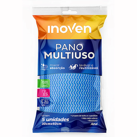PANO MULTIUSO PCT C/ 5 UNIDS INOVEN