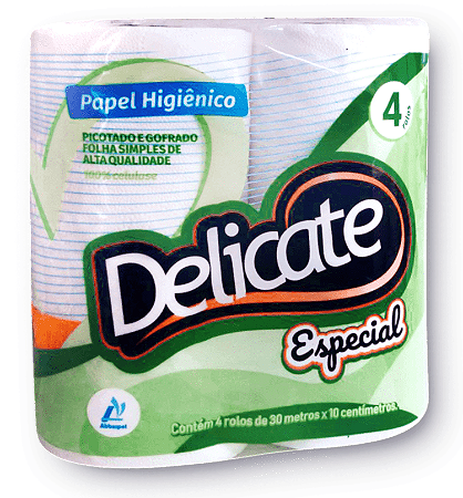 PAPEL HIGIÊNICO ESPECIAL C/ 4X30 M