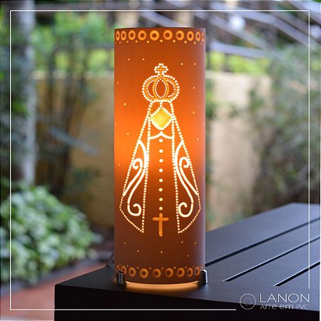 Luminária de mesa decorativa - Nossa Senhora