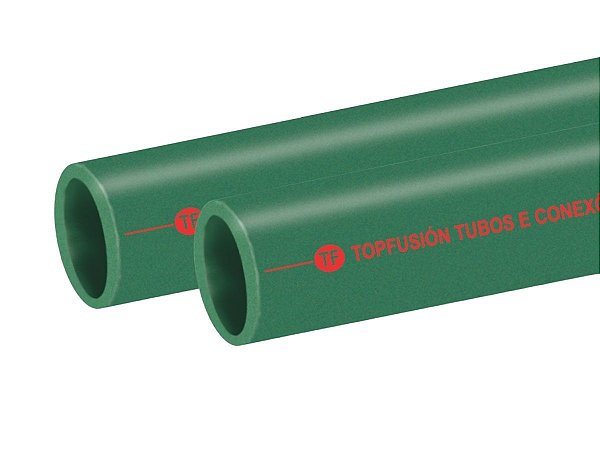 Kit Com 10 Tubos Ppr Para Rede De Calefação 20 Mm Barra 3 Metros - Topfusion