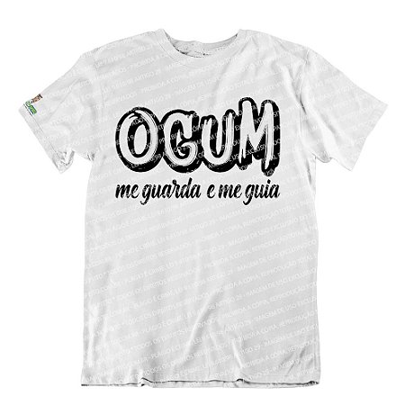 Camiseta Ogum Me Guarda e Me Guia