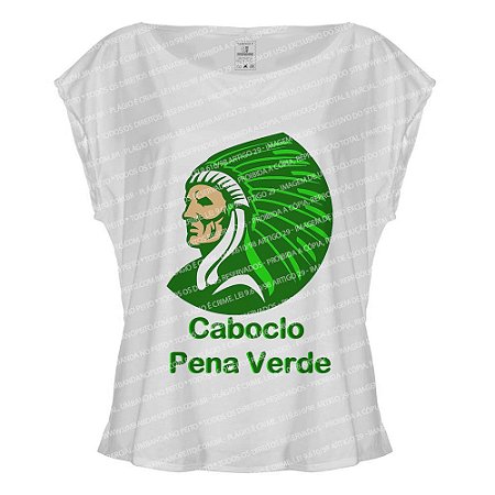 Blusa Feminina Caboclo Pena Verde