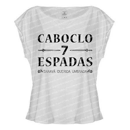 Blusa Feminina Caboclo 7 Espadas