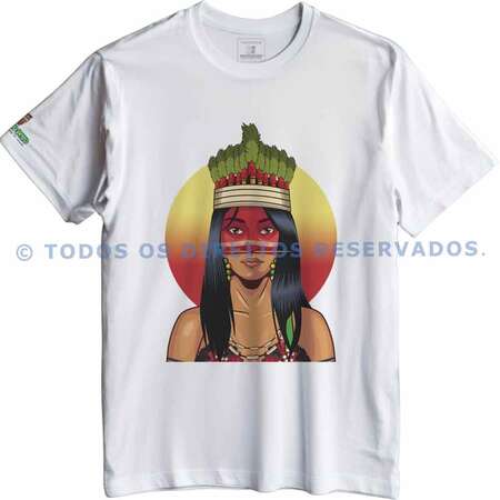 Camiseta Linda Cabocla