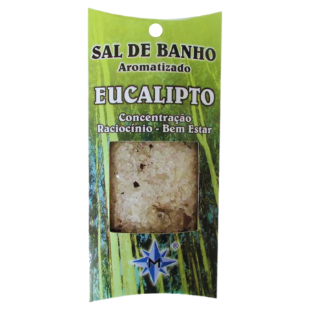 Sal de Banho com Eucalipto: Concentração, Raciocínio, Bem Estar