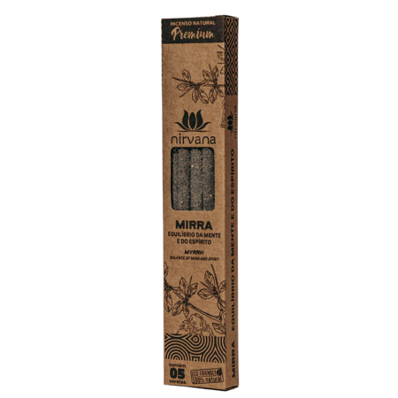 Incenso Nirvana Premium Mirra: Equilíbrio da Mente e do Espírito