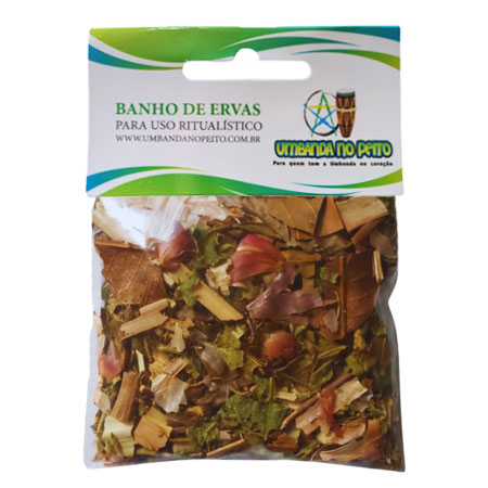 Banho de Ervas Proteção Contra Negatividade