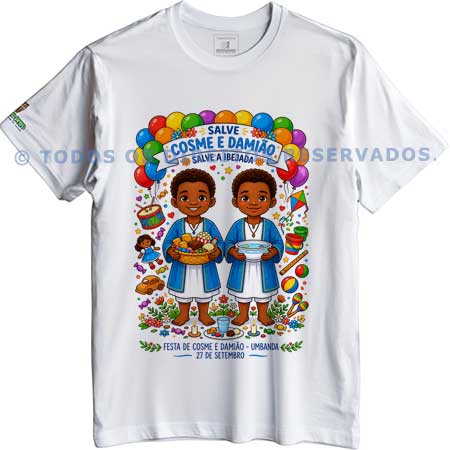 Camiseta Viva as Crianças
