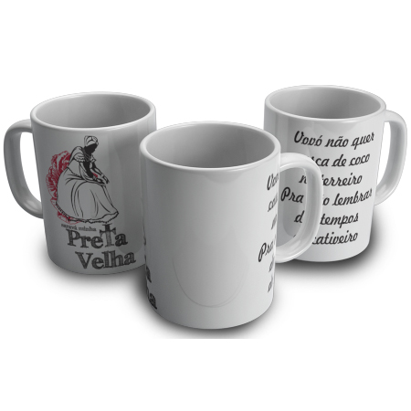 Caneca Saravá Minha Preta Velha