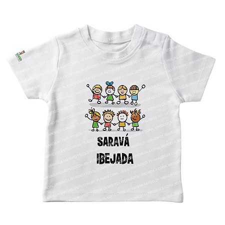 Camiseta Infantil Saravá Ibejada