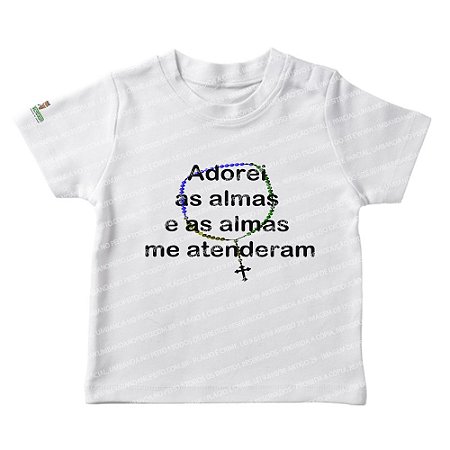 Camiseta Infantil Adorei as Almas