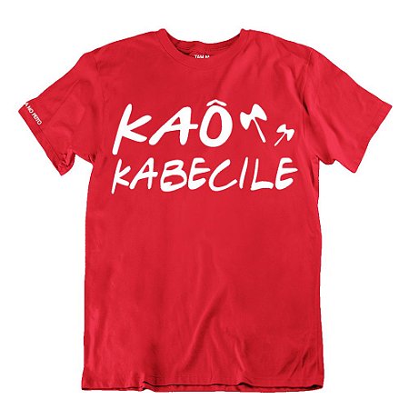 Camiseta Vermelha Kaô Kabecile