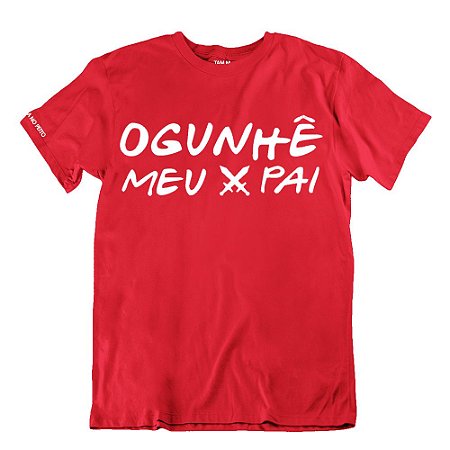 Camiseta Vermelha Ogunhê