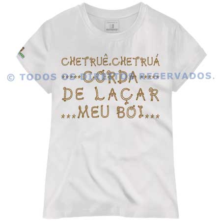Baby Look Corda de Laçar Meu Boi