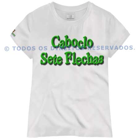 Baby Look Caboclo Sete Flechas