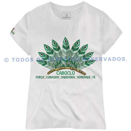 Baby Look Caboclo é Força