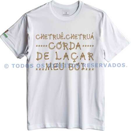 Camiseta Corda de Laçar Meu Boi