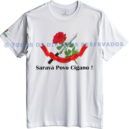 Camiseta Saravá Povo Cigano