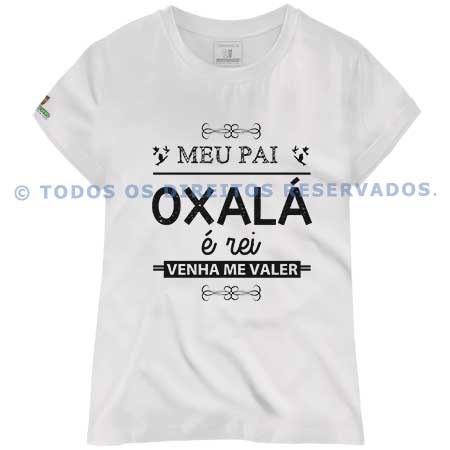 Baby Look Meu Pai Oxalá