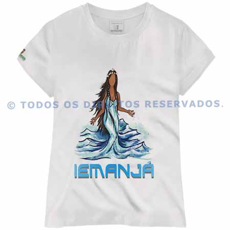 Baby Look Iemanjá Coleção Orixás