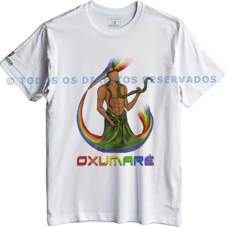 Camiseta Oxumaré Coleção Orixás