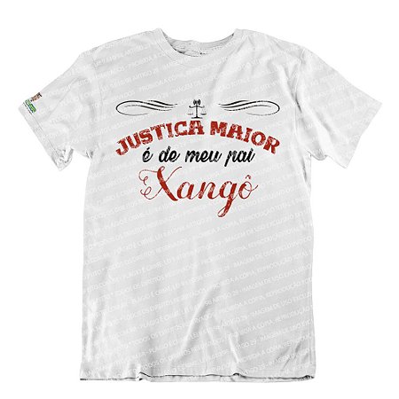 Camiseta Justiça Maior