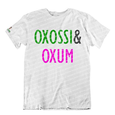 Camiseta Coleção Pai & Mãe: Oxossi & Oxum