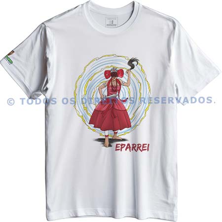 Camiseta Iansã Dona dos Ventos (vermelha)