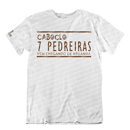 Camiseta Caboclo 7 Pedreiras