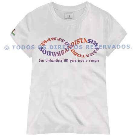Baby Look Umbandista Para Todo o Sempre