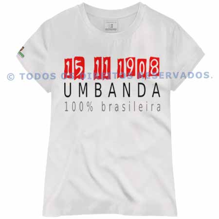 Baby Look Umbanda é Brasileira