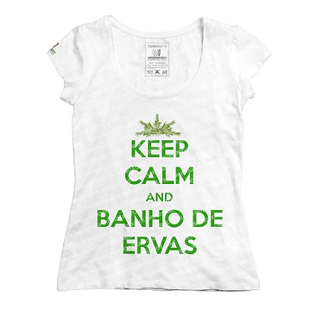 Baby Look Keep Calm and Banho de Ervas