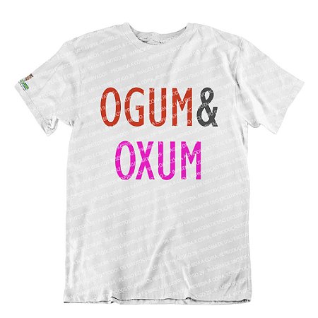 Camiseta Coleção Pai & Mãe: Ogum & Oxum