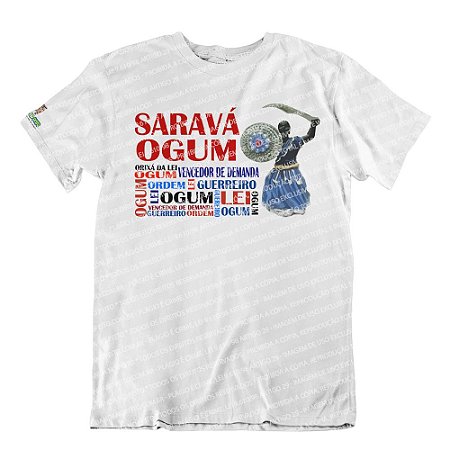 Camiseta Saravá Ogum II