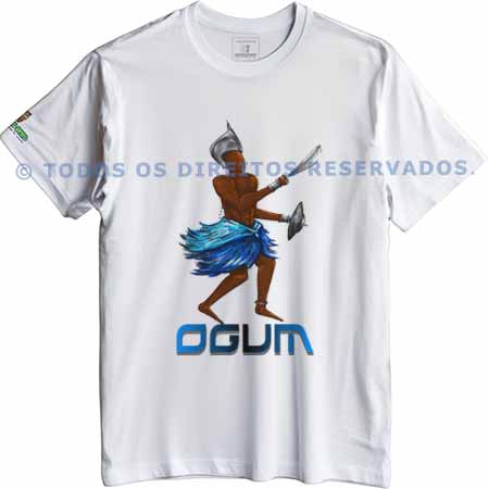 Camiseta Ogum Coleção Orixás