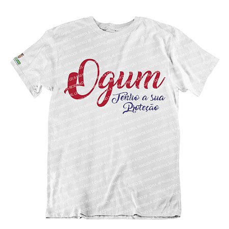 Camiseta Ogum Tenho a sua Proteção