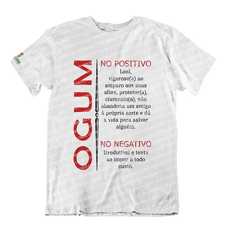 Camiseta Características Filho(a) Ogum