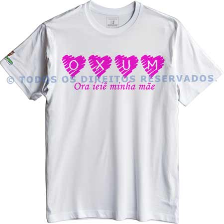 Camiseta Oxum em Coração