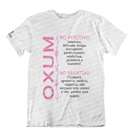 Camiseta Características Filha(o) Oxum