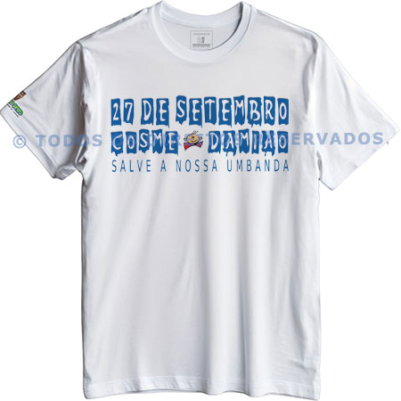 Camiseta Festa em 27 de Setembro