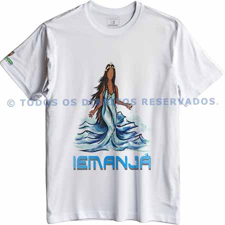 Camiseta Iemanjá Coleção Orixás