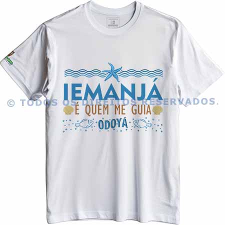 Camiseta Iemanjá é Quem Me Guia