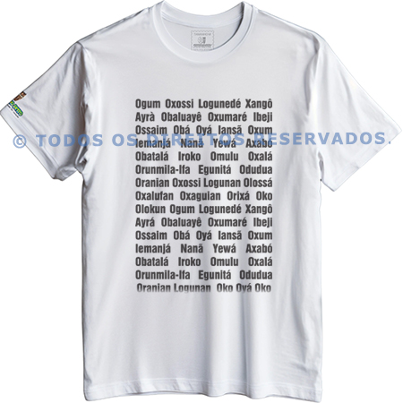 Camiseta Orixás Axé